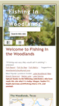 Mobile Screenshot of fishinginthewoodlands.com